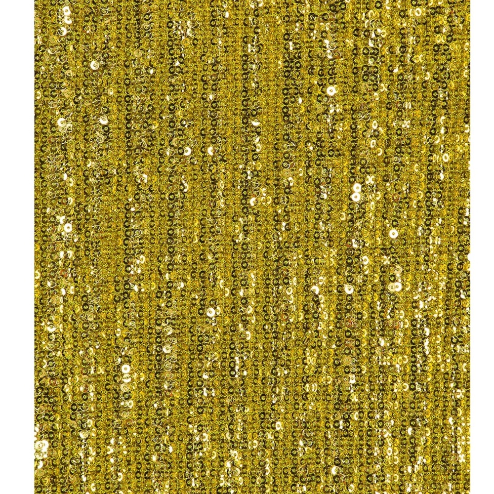 Camila Coelho Gold Sequin Midi Dress - Picture 5 of 6